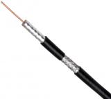 RG6, Copper conductor, Black PVC