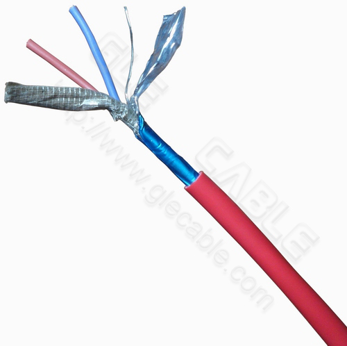 2 cores shielded fire alarm cable