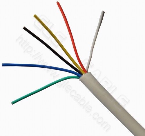 6 cores unshielded alarm cable