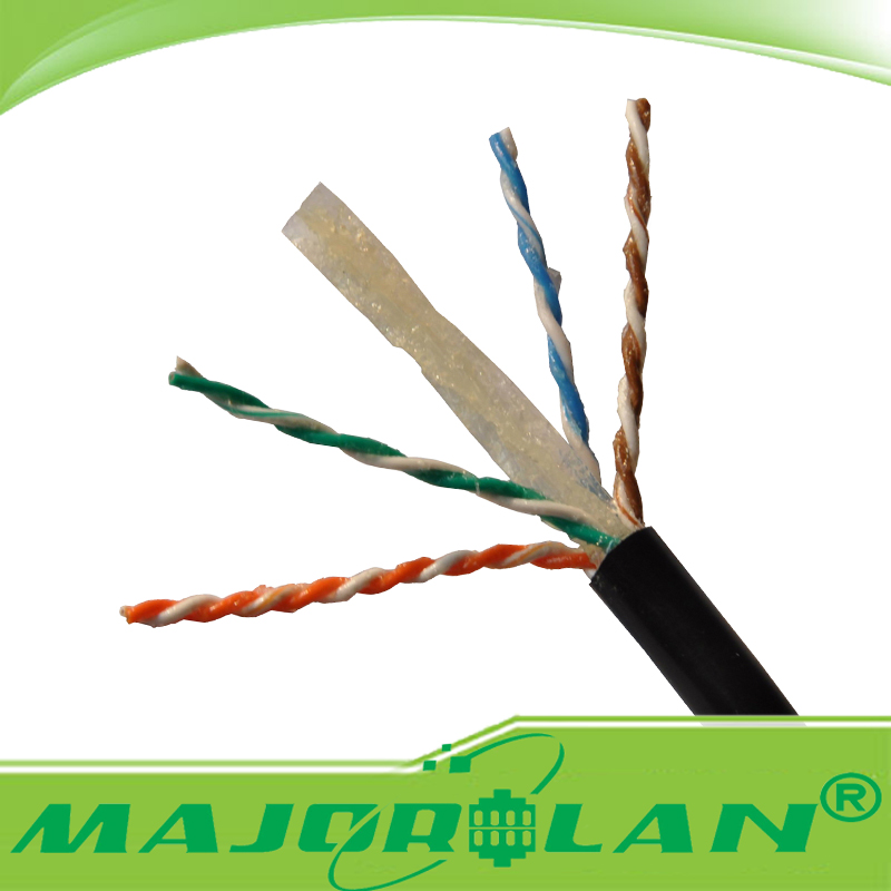 UTP Cat.6, 23 AWG Solid BC with jelly