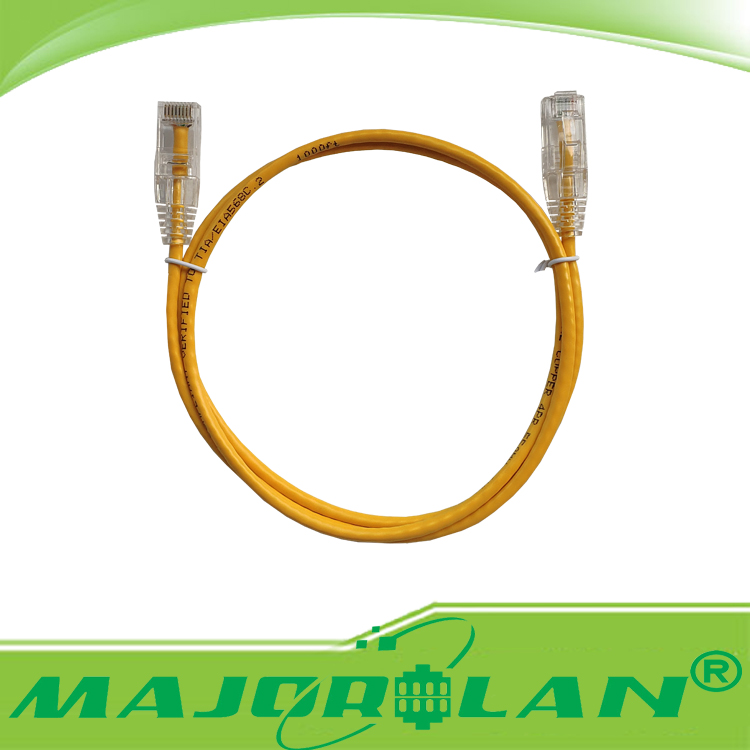 Mini UTP CAT6A Patch cord